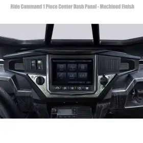 Utv-5357g7-s1k 50 Caliber Racing Billet Polaris Ride Command Center Dash Panel Rzr Xp1000 Turbo S 900 1000 Silver