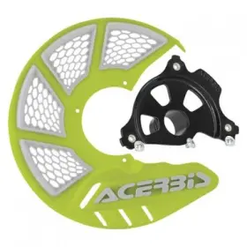 1655270275 Acerbis X-brake Vented Front Disc Cover With Mounting Kit Flo Yellow/white