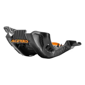 2736375229a5b9-1a7b88 Acerbis Plastic Offroad Skid Plate With Linkag Guard Black/16