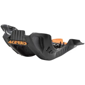 27916852299da9-b56f7b Acerbis Plastic Offroad Skid Plate With Linkage Guard Black/1