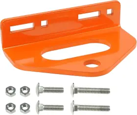 000172 Adorish Zero Turn Mower Trailer Tow Hitch 1/4 Inch 6mm - Heavy Duty Lawn Orange