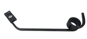 034-00436 Aftermarket 034-00437 034-00437/034-00436 Curbside Mud Flap Bracket 5/8 Inch Shortie Bar Triple Coil