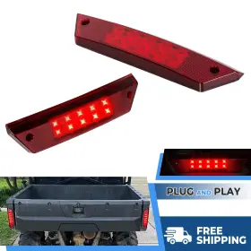 2411099 Aftermarket Ta0231 Pair Tail Light Left And Right For Polaris 2009-16 Ranger 500 700 800 900