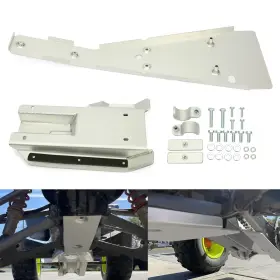 Ta1351 Aftermarket For Honda Trx 400x/400ex Full Chassis Glide And Swing Arm Skid Plate Gaurd 99-14