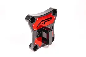 Ap-brp-x3-250-rd Agency Power Red Billet Radius Rod Plate With D-ring Can-am Maverick X3 2017