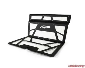 Ap-rzr-111-fmb-mwht Agency Power Polaris Rzr Xp 1000 Vented Engine Cover Matte - Black And White