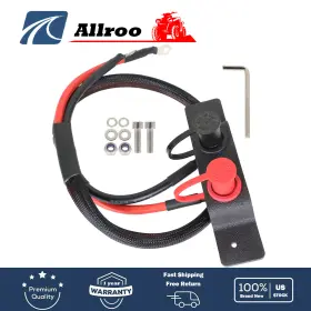 Amp2565728 Allroo 50in 11.68mm Battery Jump Post Terminals Relocation Kit For Can Am X3 Models New