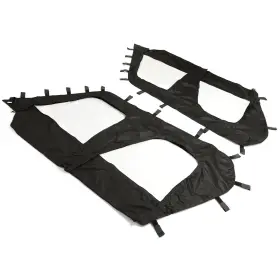 Almuloo Ai-680 Utv Clear Soft Upper Door Compatible 2012-2022 Kawasaki Teryx4 4 Seat
