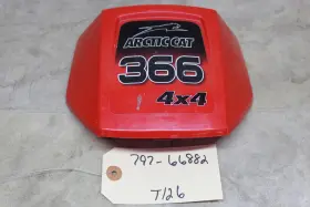 3313-266 Arctic Cat 2008 366 Oem Red Front Center Speedometer Cover Panel Trim