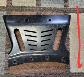 652651g0390 Arctic Cat 2018 Textron Havoc X Front Upper Skid Plate Frame Shield