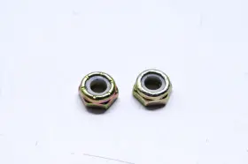 8041-366 Arctic Cat Oem Nylon Hex Thin Lock Nut 1/4-20 Qty 2 Nos