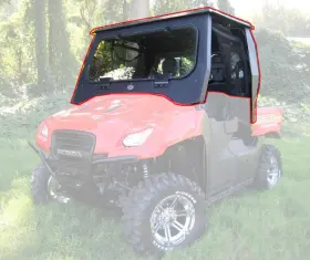 Armor Tech 096647419169 All Steel Complete Cab Enclosure System No Doors Fits Honda Big Red 2009-2013