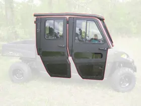 Armor Tech 570/x All Steel Complete Cab Enclosure With Doors 15-21 For Polaris Ranger Crew 570 Ms