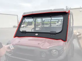 Uc321 Armor Tech For Kawasaki Mule Pro Fxt 2015 2016 2017 2018 2019 2020 2021 Cab Windshield Only