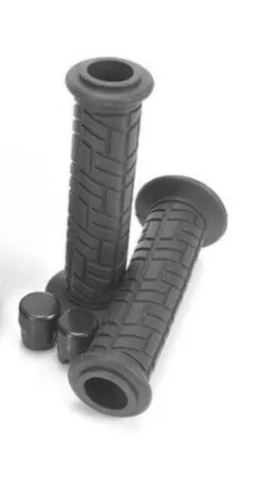 Gr102-2 Armortech Atv Quad Grips Black 7/8 Inch For Yamaha Yfm200 225 250 350 400 Moto4 Bigbear Kodiak