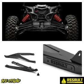 Aa-ca-x3rs-002-bx-02 Assault Industries High Clearance Boxed A Arms Can-am Maverick X3 72 Inch Models Xrs Rr 2017