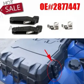 100-2069 Auto Xyd 2877447 2pcs Front Storage Cargo Rubber Latch For Polaris Sportsman 1000 550