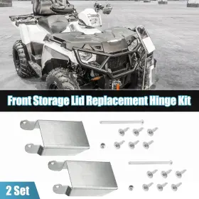 Automall Tech 724708706247 2 Set Front Storage Lid Replace Hinge For Polaris Sportsman 450 570 850 15-17