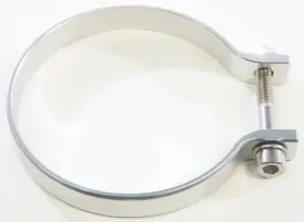 Modcl3.25-c Axia Alloys Universal Utv Roll Cage Mounting Strap Clamp Silver 3.25 Inch