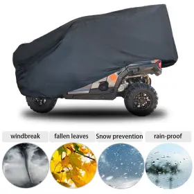 Law144282 Backye New Utility Vehicle Storage Cover Waterproof For 2021 Polaris General 1000 Utv