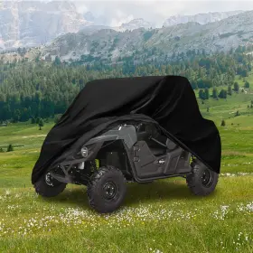 1cfopg Bfo Waterproof Utility Vehicle Utv Cover 420d For 2-3 Seater Utvs Black 125 59 66ftft