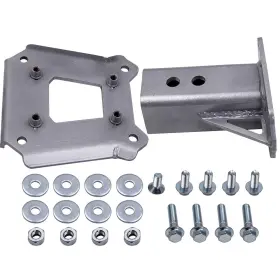 8alr3t Bfo Rear 2 Inch Hitch Receiver Set For Polaris Rzr 1000 Xp 2014-2018 Models