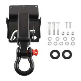 H95nvr Bfo Shackle Hitch Receiver Rear Trailer Mount For Kawasaki Mule 600/610 07-16