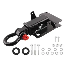Q6dep3 Bfo 2in Trailer Hitch Receiver Shackle Tow Mount For Kawasaki Mule Sx 600 610