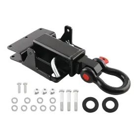 S3iv0n Bfo Shackle Hitch Receiver 2ftft Rear Mount For Kawasaki Mule 600/610 07-2016