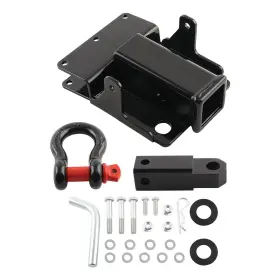 Um507n Bfo Rear 2 Inch Trailer Hitch Receiver Shackle Tow Mount For Kawasaki Mule Sx 2017-up