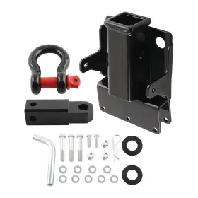 Usrd9k Bfo Rear 2 Inch Trailer Hitch Receiver Shackle Tow Mount For Kawasaki Mule 600/610 Sx