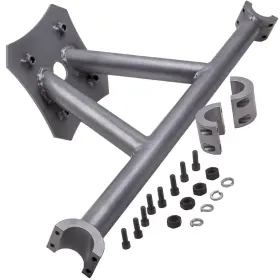 V4op6e Bfo Rear/upper Spare Tire Mounting Carrier Fit For Utv Rzr Xp 4 1000 Turbo Eps