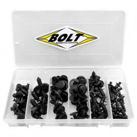 2009-rivets Bolt Nylon Rivet Assortment 120 Piece Kit