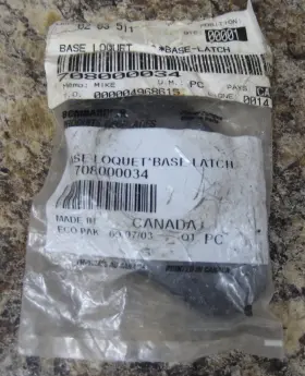 708000034 Bombarder Bombardier Genuine Parts Base Latch Oem Nos Traxter Quest Can-am Atv