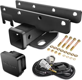 Jk-61a Branded 2 Inch Rear Bumper Tow Trailer Hitch Receiver Kit