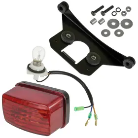 Lt114 Caltric Tb102 Tail Light Assy With Bracket And Hardware For Yamaha Warrior 350 Yfm350x 2002-2004