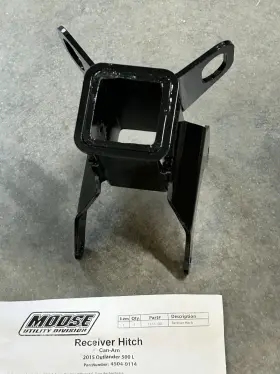 4504-0114 Can-am 2015 Outlander 500 L Atv Receiver Hitch Moose 45040114 New Em25