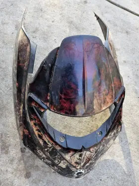 705000888 Can-am 2006 Ds650 Front Center Fascia Cover Bombardier Ds 650