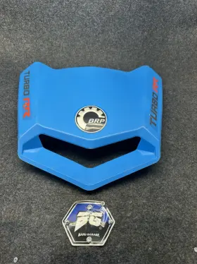 705012476 Can-am 2017-2022 Maverick X3 Gulfstream Blue Front Hood Oem