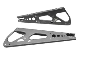 705201081 Can-am 08 Ds450 Efi 2x4 Right And Left Subframe Extension Brackets Mounts