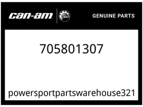 705801307 Can-am Oem Part Stealth Black Lh Rear Door Panel