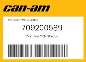 709200589 Can-am Genuine Shroud -