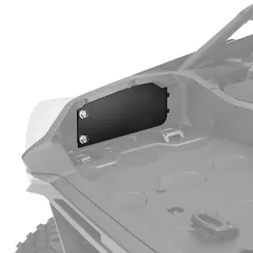 715009154 Can-am Maverick R - Bed Side Doors Compartment Cover
