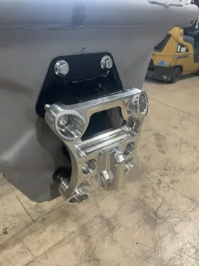 Lmu-rrp-02-03-bpc Can-am Lm-utv 2022 Maverick X3 Rear Bulkhead Kit Black