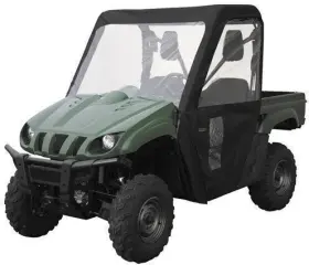 18-113-010401-00 Classic Accessories Quad Gear Cab Enclosure Black For Kawasaki Mule 610