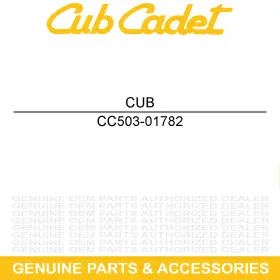 503-01782 Cub Cadet Plug Door Challenger Mx750 Mx550 Eps 750 550 4x4