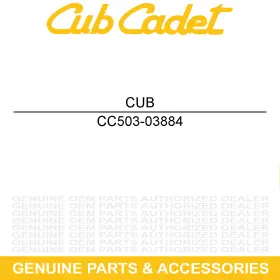 503-03884 Cub Cadet Left Hand Lock Rod Challenger M550 M750 Eps 4x4 Utv