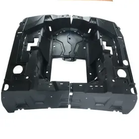 Autv-rzr-026 Dfmt #lpty Abs Plastic Left Right Rear Bed Storage Area For 2015 Polaris Rzr 1000 Xp Black