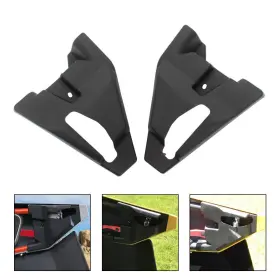 Autv-x3-062 Dfmt #rzlia Black Right Left 4 Door Front Latch Cover For Can Am Maverick X3 Max 2017-2018