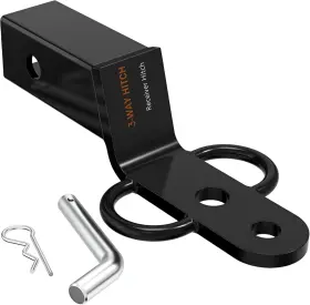 M-39001 Diyiiron Atv/utv 3-way Hitch Adapter 2-inch Trailer Receivers
